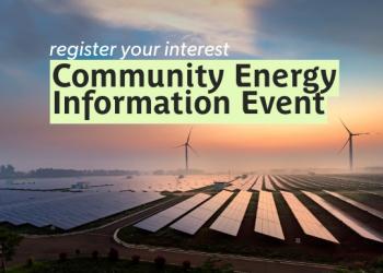 Community Energy Info event poster