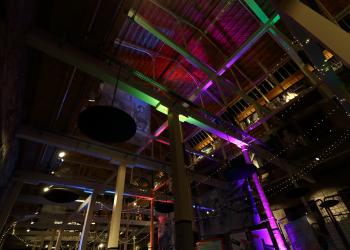 High Mill event with glimpse of IR heaters