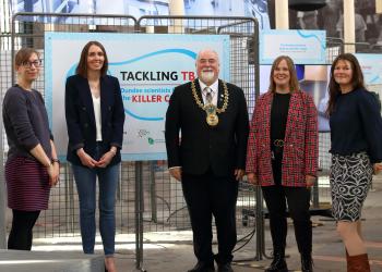 Opening of a museum exhibition