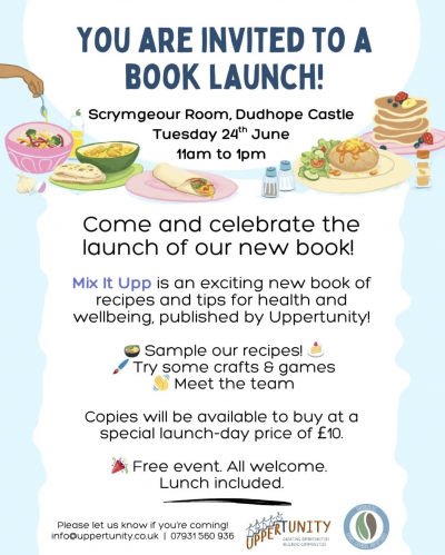 book launch poster