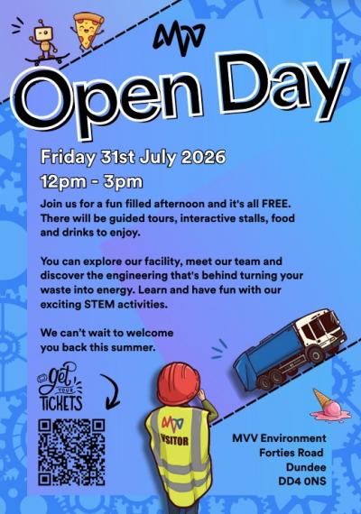 Baldovie's Open Day Poster =